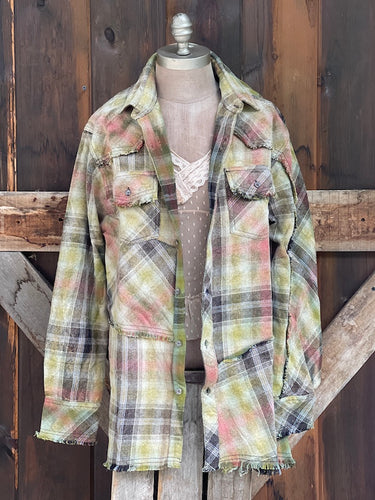 AMV Signature Flannel- IRISH MOSS